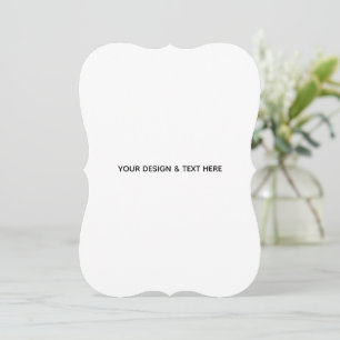 Clean White Minimalist Teacher Thank You Card
