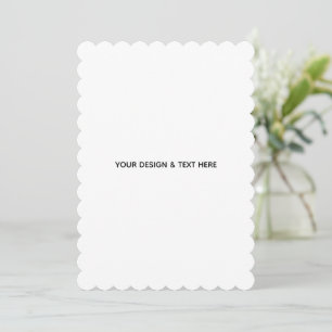 Clean White Minimalist Teacher Thank You Card