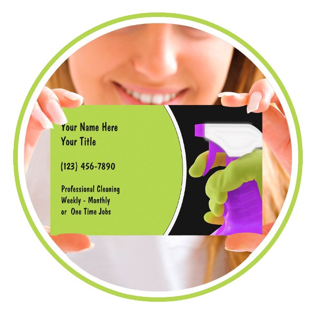 Cleaning Business Cards (Creator Uploaded)