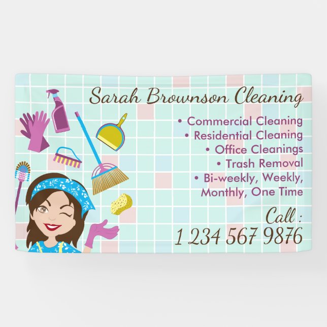 Cleaning Business Starter Advertisement Banner (Horizontal)
