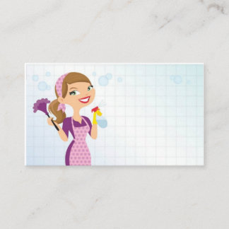 CLEANING COMPANY BUSINESS BUSINESS CARD