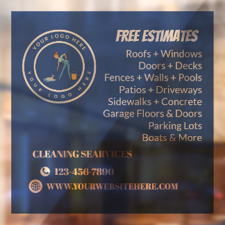 Cleaning Company | Custom Logo Cleaning Service