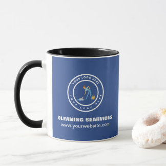 Cleaning Company | Custom Logo Cleaning Service Mug