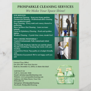 Cleaning Company  Flyer