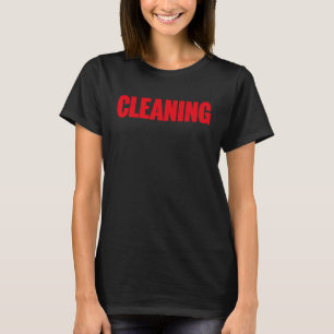 Cleaning Custodian Housekeeper Maid Cleaning Crew T-Shirt