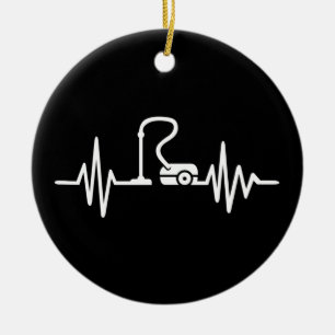 Cleaning frequency ceramic ornament