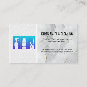 Cleaning Home Maid   Sanitising   Janitorial Business Card