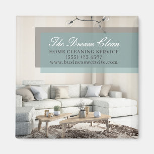Cleaning House Clean Service Modern Magnet
