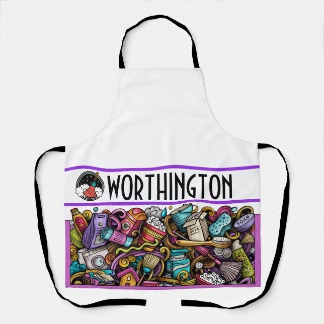 Cleaning Service Apron (Front)
