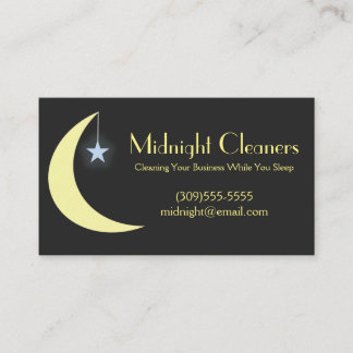 Cleaning Service Business Cards