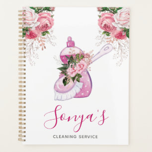 Cleaning Service Floral Cute dish soap Planner