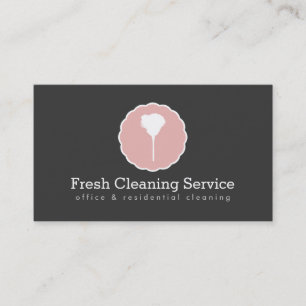 Cleaning Service, Housekeeper Vintage Style II Business Card