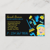 Cleaning Service Janitorial Maid Blonde