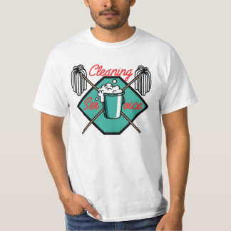cleaning service mop T-Shirt