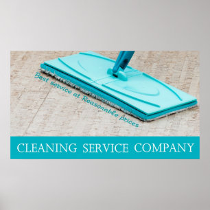 Cleaning service poster