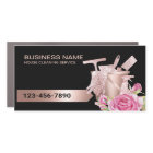 Cleaning Service Rose Gold Modern Floral