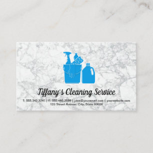 Cleaning Service   Sanitising Tools Business Card