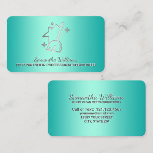Cleaning Services Business Card