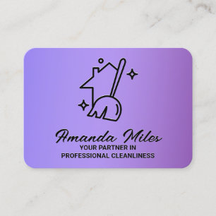 Cleaning Services Business Card