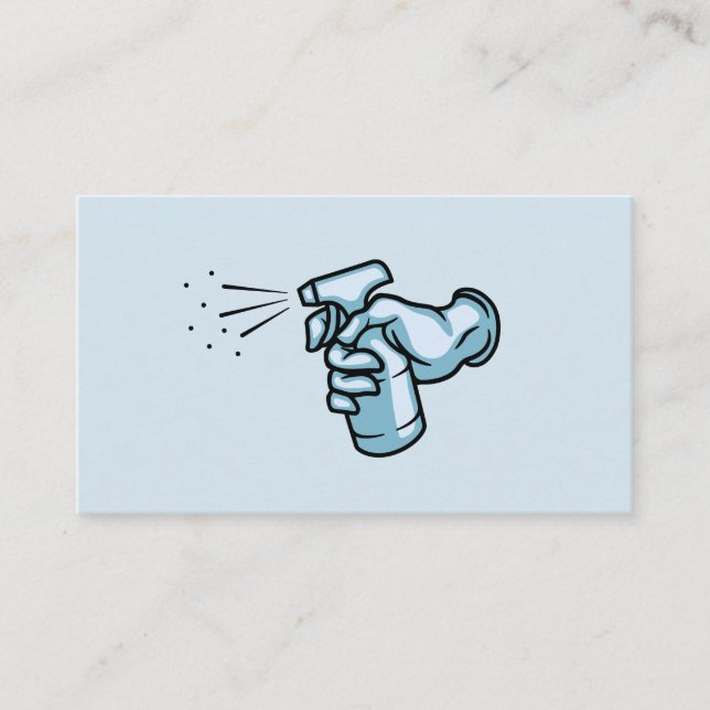 Cleaning Services Business Cards (Front)