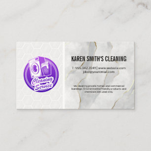 Cleaning Services   Maid Service Business Card