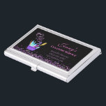 Cleaning Supplies Housecleaning Maid Service Business Card Holder<br><div class="desc">Sparkle Cleaning Supplies Cleaning Service Business Card Case. A cute and professional way for holding all your business cards. Personalize this with your own name and details.</div>