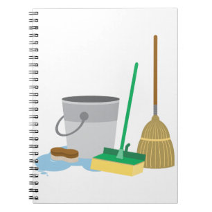 Cleaning Supplies Notebook