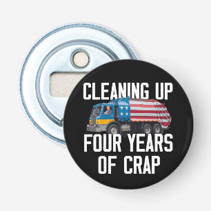 Cleaning Up Four Years Of Crap Trump Garbage Truck Bottle Opener