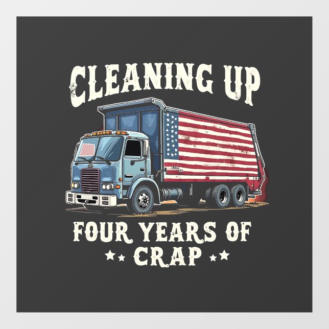 Cleaning up Your 4 years Trump Garbage Inaguration (Sheet)