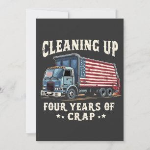 Cleaning up Your 4 years Trump Garbage Inaguration Invitation