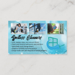 Cleaning Workers  Business Card