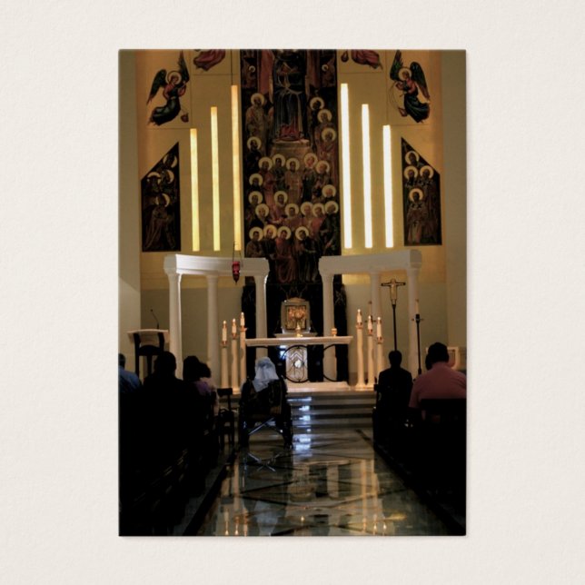 Cleansing Fire Colloquium Prayer Card (Front)