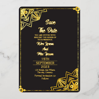 Clear Acrylic Wedding Save the Date