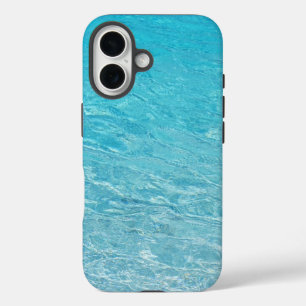 Clear Blue Sea iPhone 16 Case