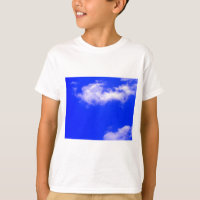 Clear Blue Sky and White Clouds