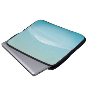 Clear Blue Water Laptop Sleeve