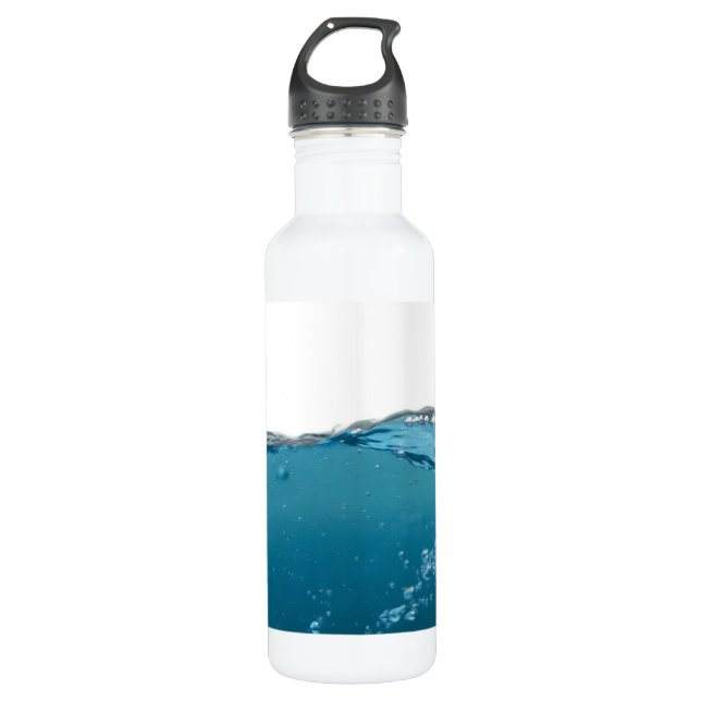 Clear Blue Wave 710 Ml Water Bottle (Front)