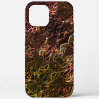 Clear brown neon mirroring style with flashy lines