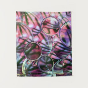 Clear bubble water digital wallpaper tapestry