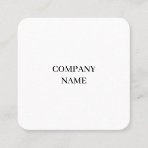 Clear Business Card, Standard, 3.5" x2.0", Rounded Calling Card