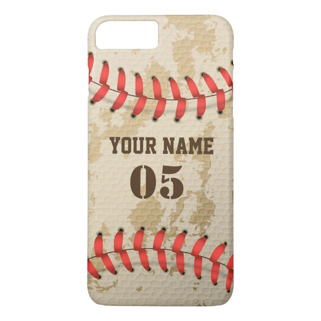 Clear Cool Vintage Baseball Case-Mate iPhone Case (Back)