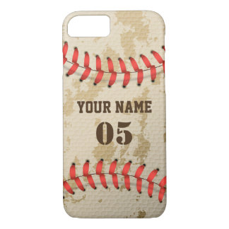 Clear Cool Vintage Baseball iPhone 8/7 Case