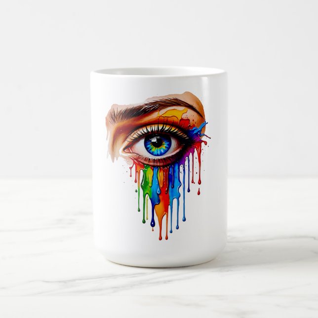 Clear eye coffee mug (Center)