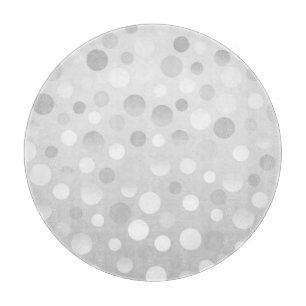 Clear Fizz cutting board round