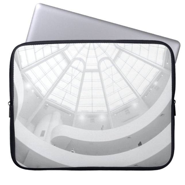 Clear glass roof laptop sleeve (Front)
