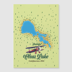 Clear Lake California USA map