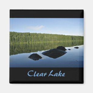 Clear Lake Reflections Magnet