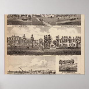 Clear Lake, Waseca, Minnesota Poster