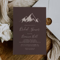 Clear Mountain Country Bridal Shower