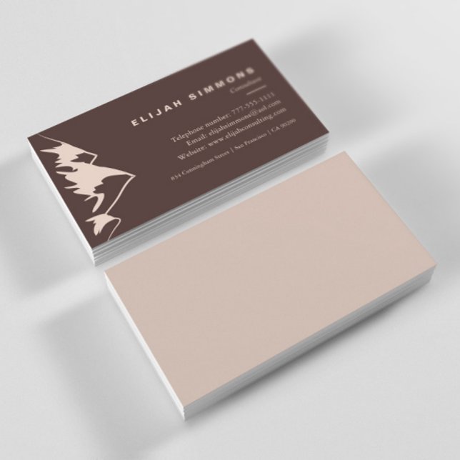 Clear Mountain Country Business Card (Creator Uploaded)